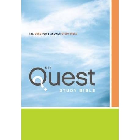 Niv Quest Study Bible The Question And Answer Bible By Anonymous