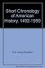 A Short Chronology of American History, 1492-1950.
