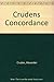Crudens Concordance