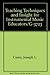 Teaching Techniques and Insight for Instrumental Music Educators/G-3723