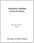 Analytical Studies in World Music