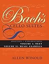 Book cover for Bach's Cello Suites, Volumes 1 and 2: Analyses and Explorations