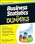 Business Statistics For Dummies