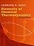 Elements of Chemical Thermo...