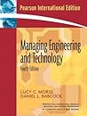 Managing Engineering and Technology. An Introduction to Management for Engineers