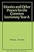 Litanies and Other Prayers for the Common Lectionary Year A by Phyllis E. Cole-Dai