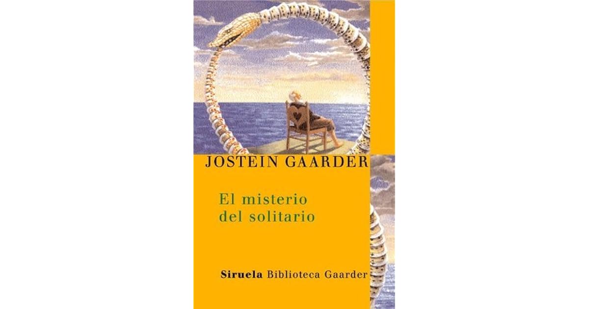 El misterio del solitario by Jostein Gaarder