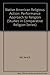 Native American Religious Action by Sam D. Gill