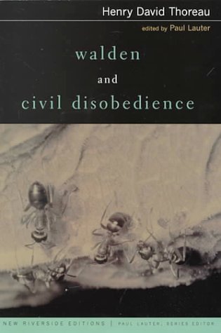 Walden and Civil Disobedience