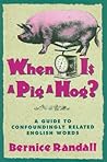 When Is a Pig a H...