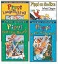 The Pippi Longstocking 4-Book Set: Pippi Longstocking, Pippi Goes on Board, Pippi in the South Seas, and Pippi on the Run