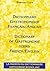 Dictionnaire Gastronomique Francais/Anglais - Dictionary of Gastronomic Terms French/English
