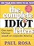 Complete Idiot Letters: One...