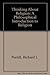 Thinking About Religion: A Philosophical Introduction to Religion