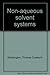 Non-Aqueous Solvent Systems.