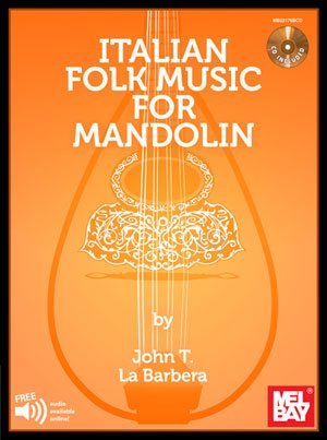 Italian Folk Music for Mandolin (Spiral-bound)