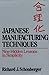 Japanese Manufacturing Techniques: Nine Hidden Lessons in Simplicity