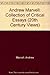 Andrew Marvell: A Collection of Critical Essays. (20th Century Views)