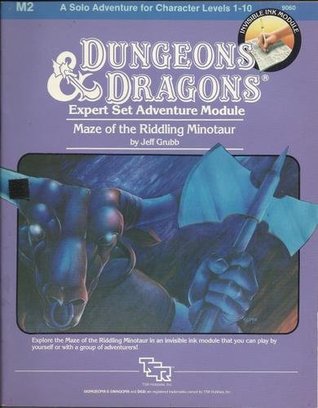 Maze of the Riddling Minotaur (Dungeons & Dragons Expert Set Adventure Module, No. M2)