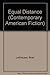Equal Distance by Brad Leithauser
