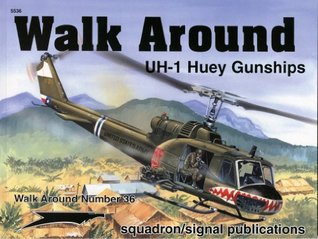 UH-1 Huey Gunships - Walk Around No. 36 (Paperback)