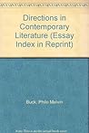 Directions in Contemporary Literature (Essay Index in Reprint)