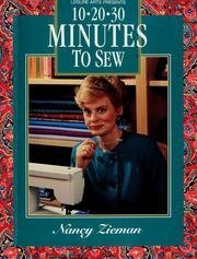 10-20-30 Minutes to Sew (Hardcover)