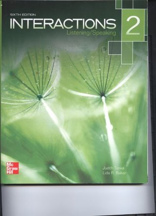 Interactions Level 2 Listening/Speaking Student Book (Book Only / No Access Code provided)