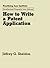 How to Write a Patent Application