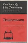 Deuteronomy (Cambridge Bible Commentaries on the Old Testament) Deuteronomy (Cambridge Bible Commentaries on the Old Testament)