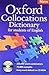 Oxford Collocations Dictionary for Students of English by Colin McIntosh