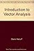 Introduction to vector analysis