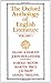 The Oxford Anthology of Eng...