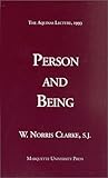 Person and Being