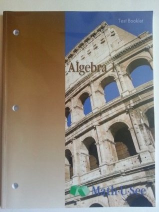 Alpha - Test and Activity Booklet (2010), Math U See