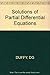 Solutions of Partial Differential Equations by Dean G. Duffy