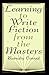 Learning to Write Fiction from the Masters