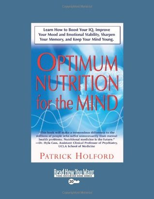 Optimum Nutrition for the Mind (Paperback)