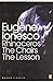 Rhinocero / The Chairs / The Lesson