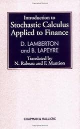 洋書 Stochastic Calculus Applied to Finance PDF) Introduction to Stochastic Calculus Applied to Finance