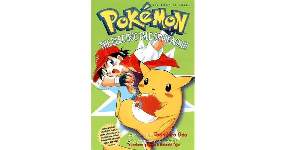 Pokemon Graphic Novel Volume 1 The Electric Tale Of Pikachu By Toshihiro Ono