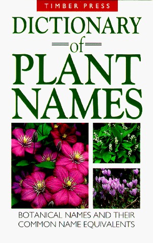 Dictionary of Plant Names (Hardcover)