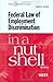 Federal Law of Employment Discrimination in a Nutshell, 6th (In a Nutshell (West Publishing))
