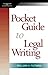 The Pocket Guide To Legal Writing