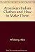 American Indian Clothes and...