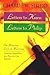 Letters to Karen Letters to Philip: On Keeping Love in Marriage