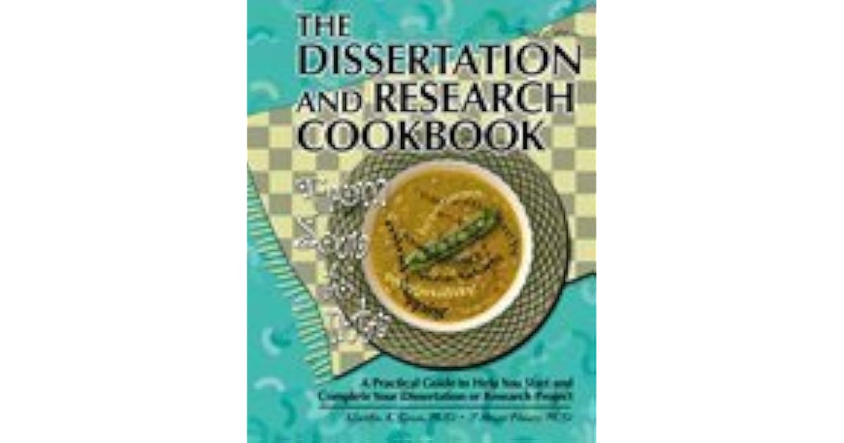 The dissertation cookbook from soup to nuts 05 picture