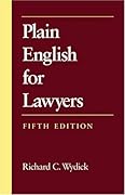 Plain English for Lawyers