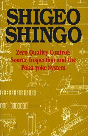 Zero Quality Control: Source Inspection and the Poka-Yoke System (Hardcover)