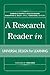 A Research Reader in Universal Design for Learning